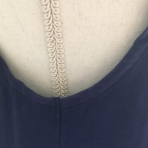 Fabletics Loretta Tank in Navy - Picture 3 of 8